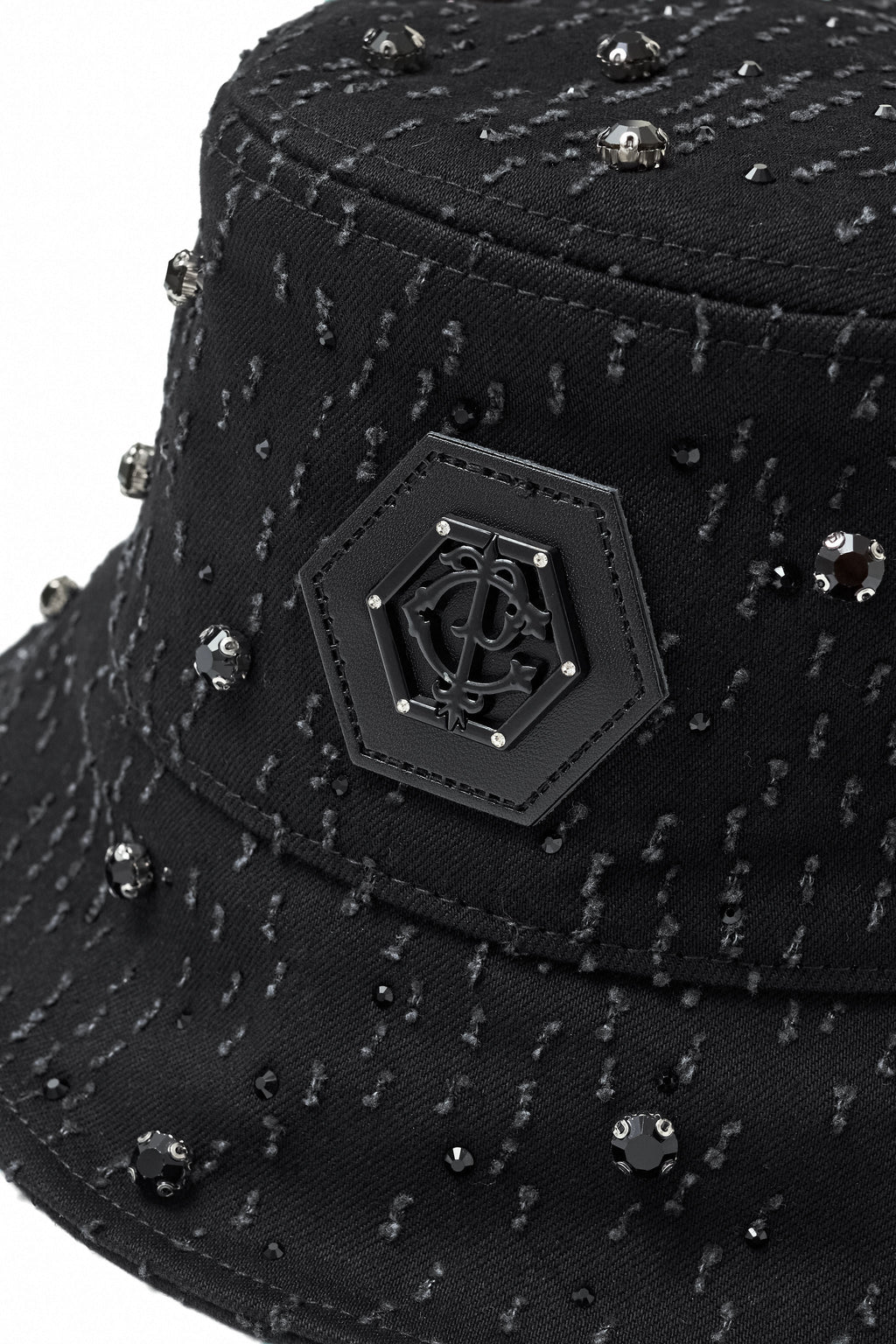 Sanctum Cross Denim hat - Century Penthouse BLACK/BLACK