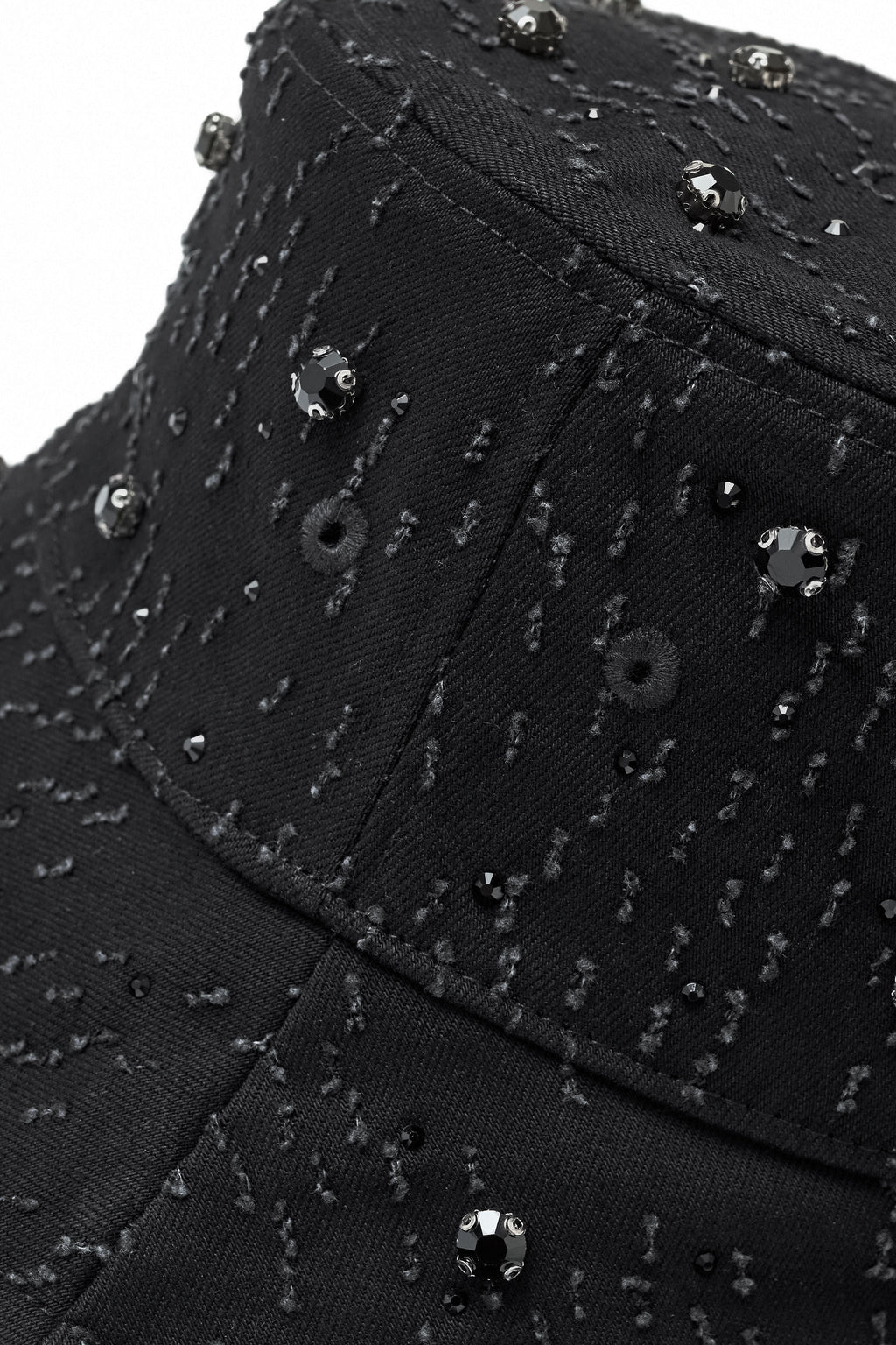 Sanctum Cross Denim hat - Century Penthouse BLACK/BLACK