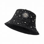 Sanctum Cross Denim hat - Century Penthouse BLACK/SILVER