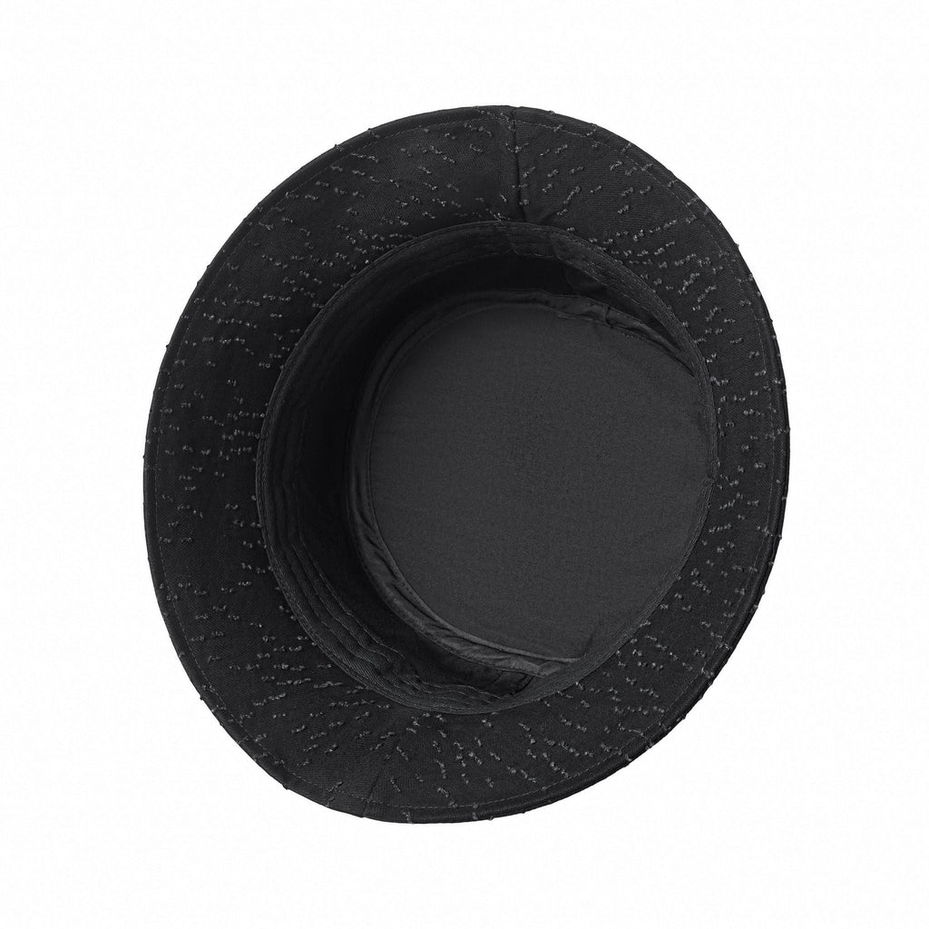 Sanctum Cross Denim hat - Century Penthouse BLACK/SILVER