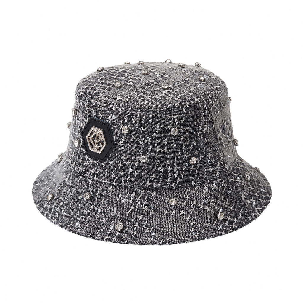 Sanctum Cross Denim hat - Century Penthouse GREY