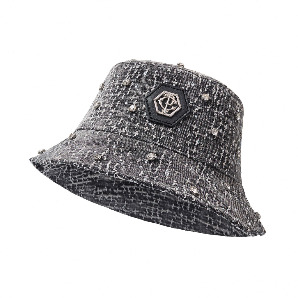Sanctum Cross Denim hat - Century Penthouse GREY