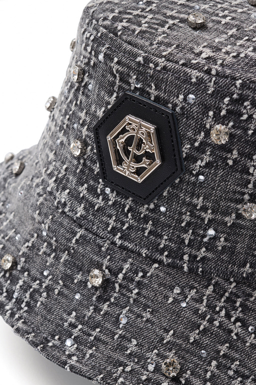 Sanctum Cross Denim hat - Century Penthouse GREY