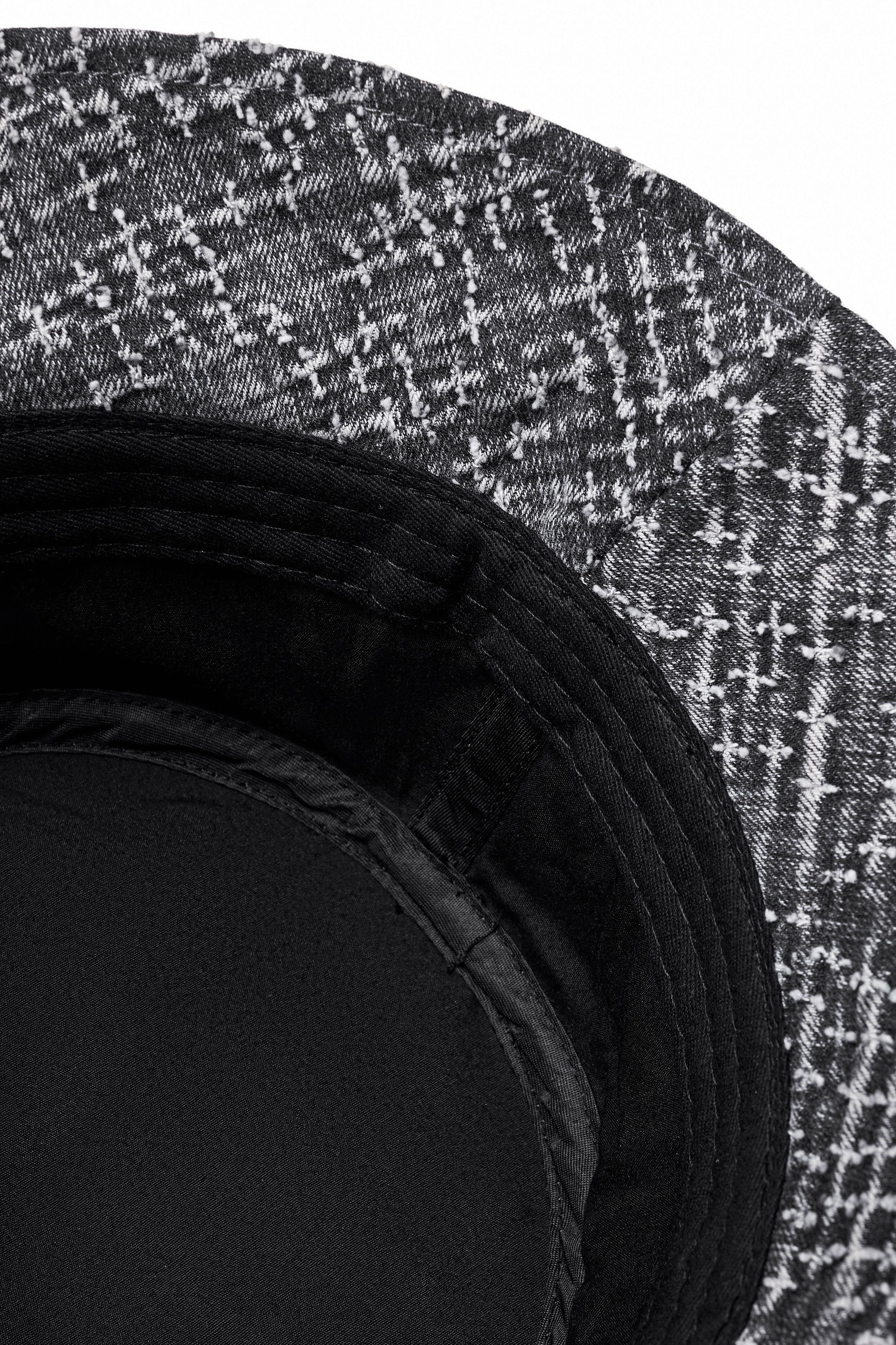 Sanctum Cross Denim hat - Century Penthouse GREY