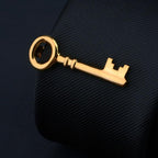 Creative Metal Necktie Bar Formal Shirt Classic Men Tie Clips Elegant Fashion Formal Professional Simple Tie Bar Clips Beautiful Designs Wedding Ceremony Gold Tie Pin Unisex Party Gifts Fashion Tie Clips Stevvex
