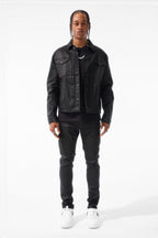 Slim Taper Fit - Smooth Criminal Denim (Jet Black) - Sean Collection