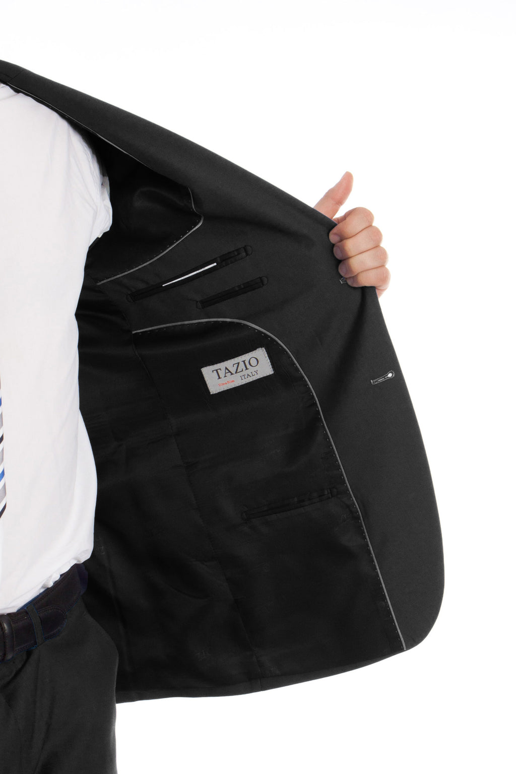 Black Slim Fit 2-PC Suits