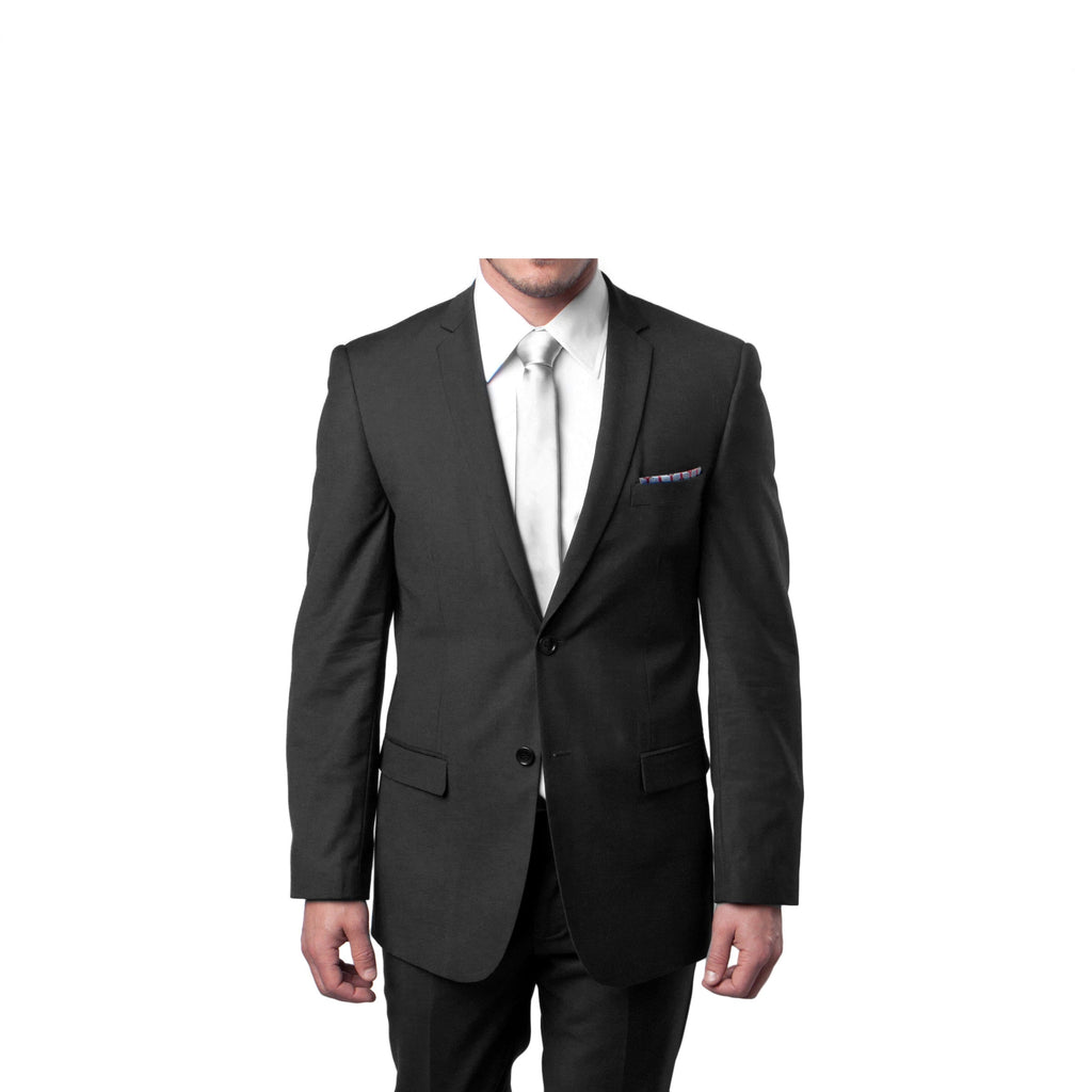 Charcoal Slim Fit 2-PC Suits