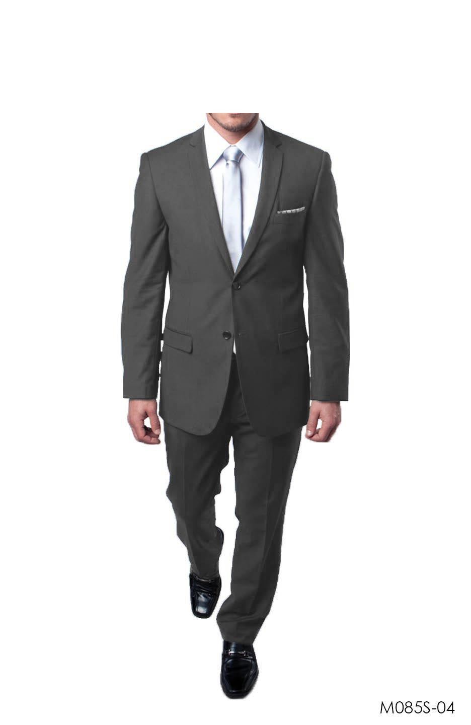 Grey Slim Fit 2-PC Suits