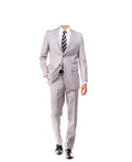 Lt Grey Slim Fit 2-PC Suits