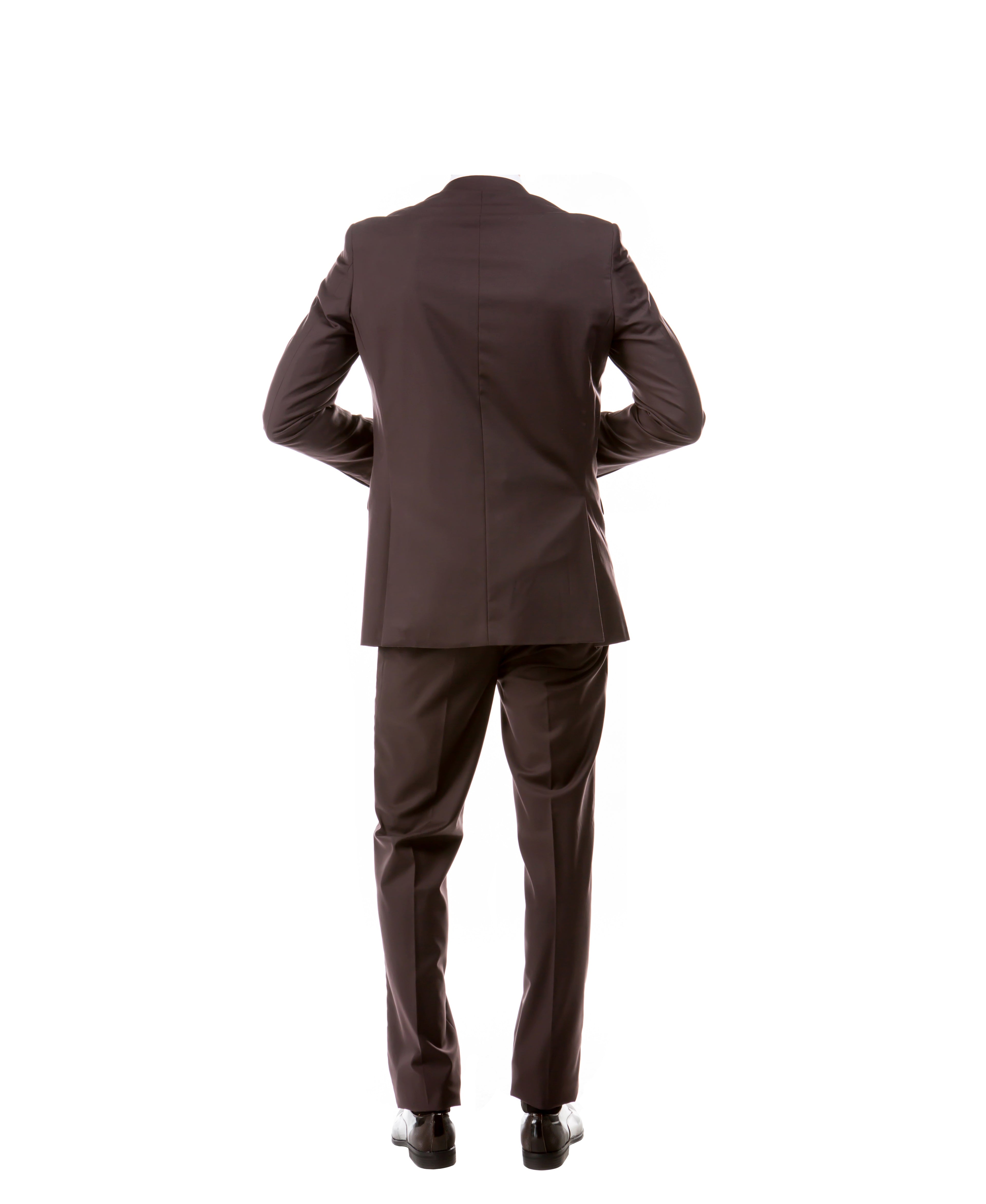 Brown Slim Fit 2-PC Suits