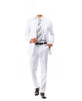 White Slim Fit 2-PC Suits
