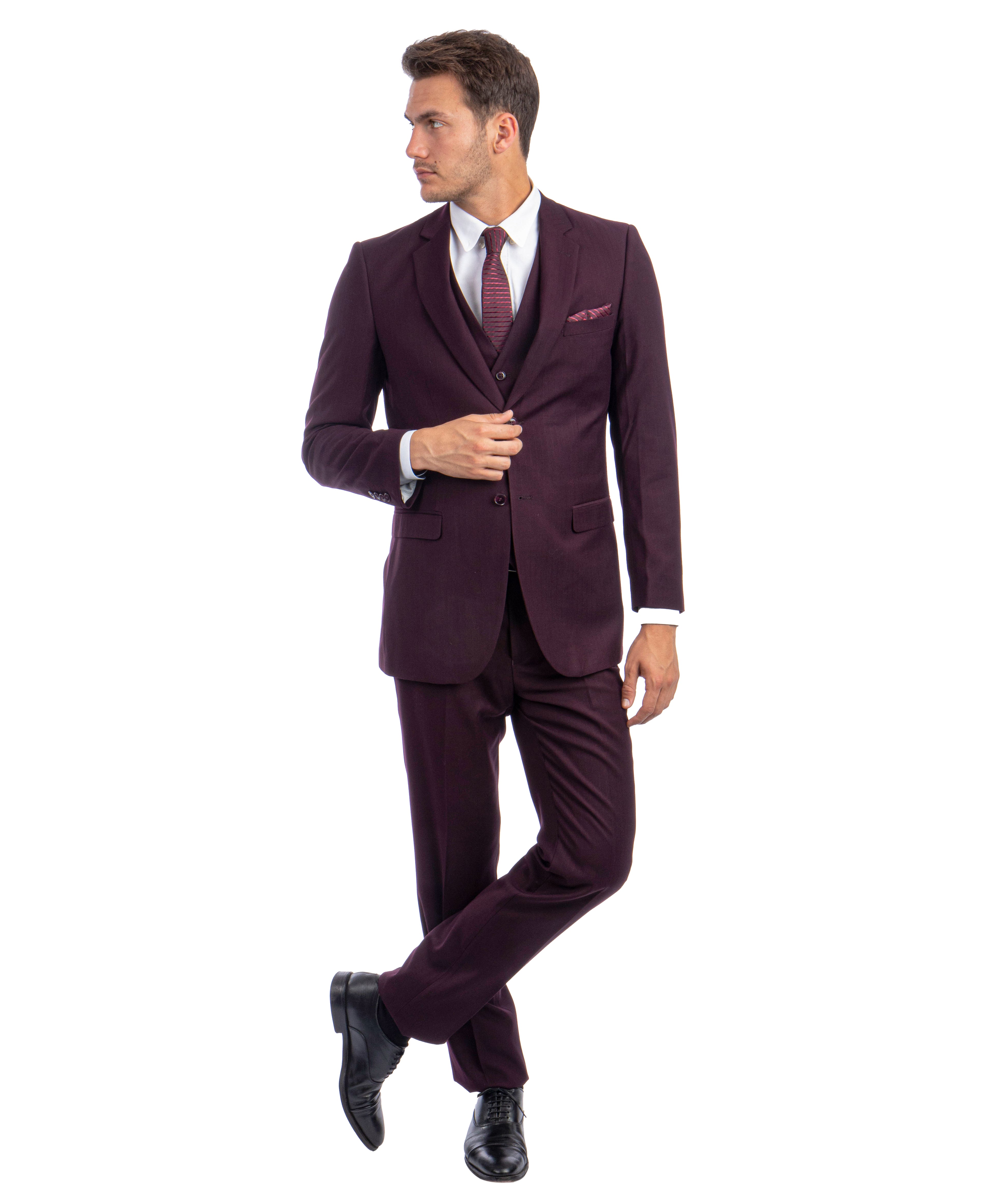 Burgundy Suit For Men Formal Suits For All Ocassions