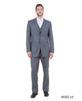 Men's Modern-Fit 3-Piece Suit Set w/ Jacket, Vest and Pants
