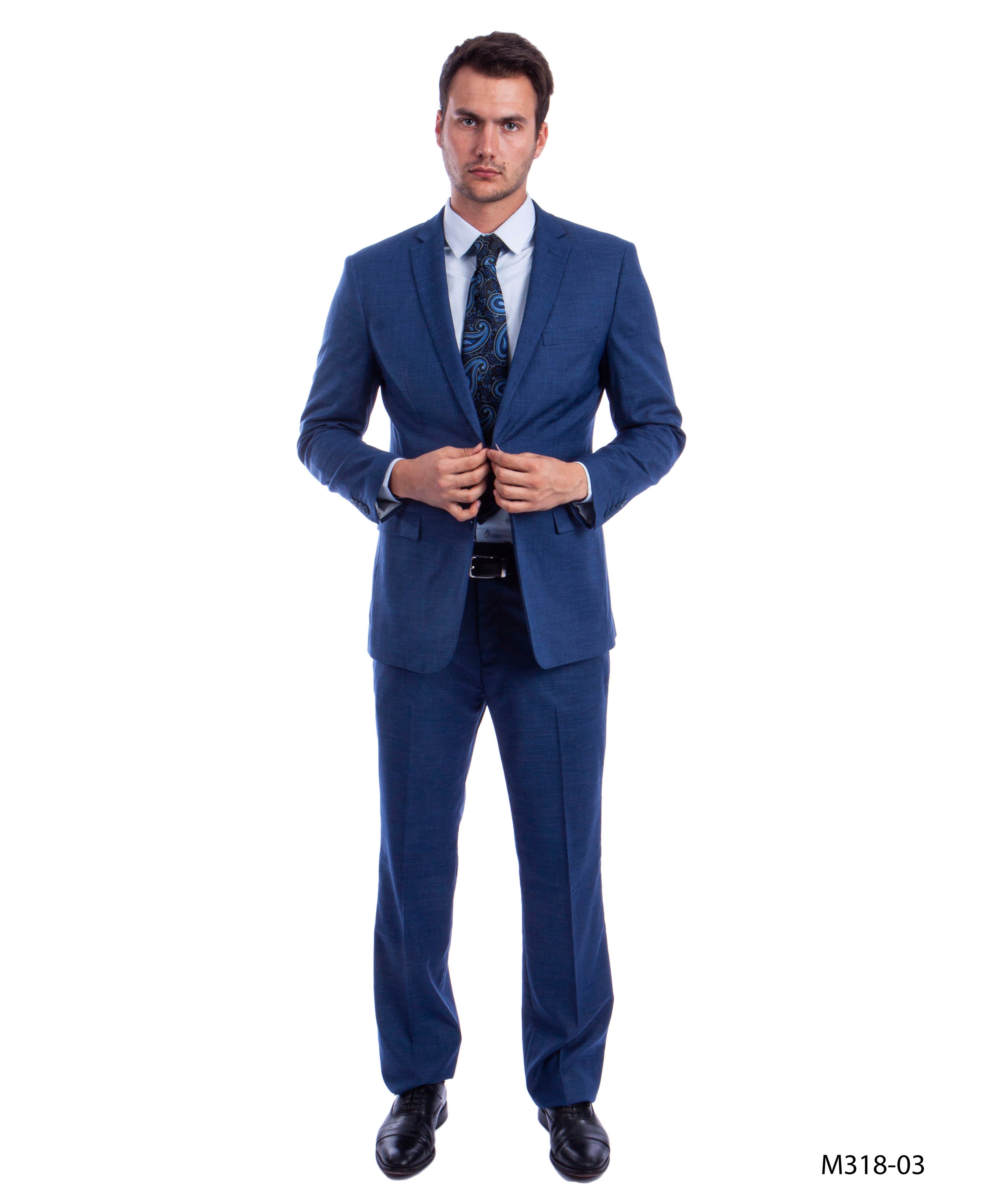 Med Blue Suit For Men Formal Suits For All Ocassions