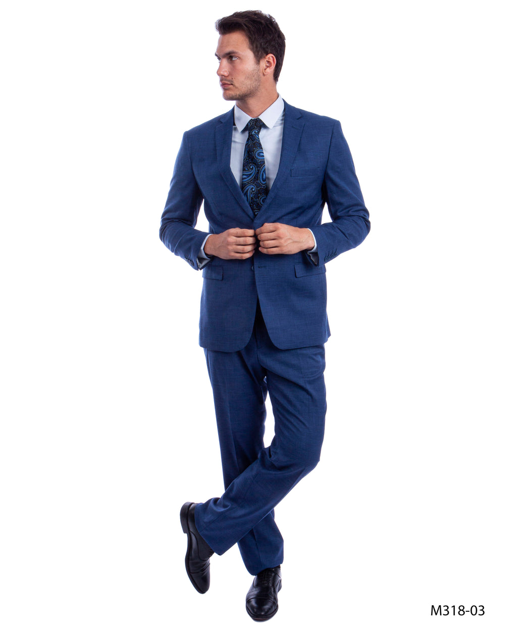 Med Blue Suit For Men Formal Suits For All Ocassions