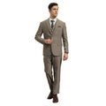 3PC Tweed Suit w/ Expandable Waistband