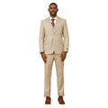 3PC Tweed Suit w/ Expandable Waistband