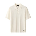 Milano Texture Knit Polo IVORY