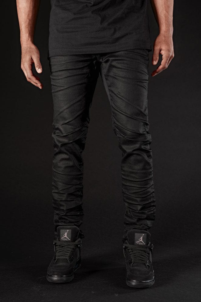 Slim Taper Fit - Obsidian Denim (Black) - Sean Collection