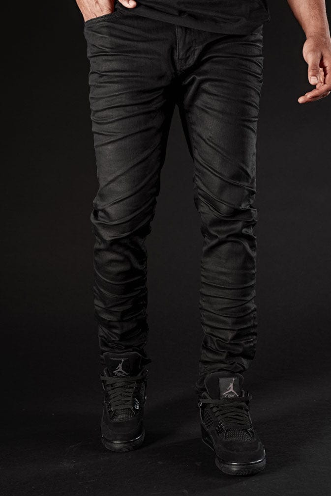 Slim Taper Fit - Obsidian Denim (Black) - Sean Collection