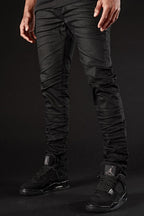 Slim Taper Fit - Obsidian Denim (Black) - Sean Collection