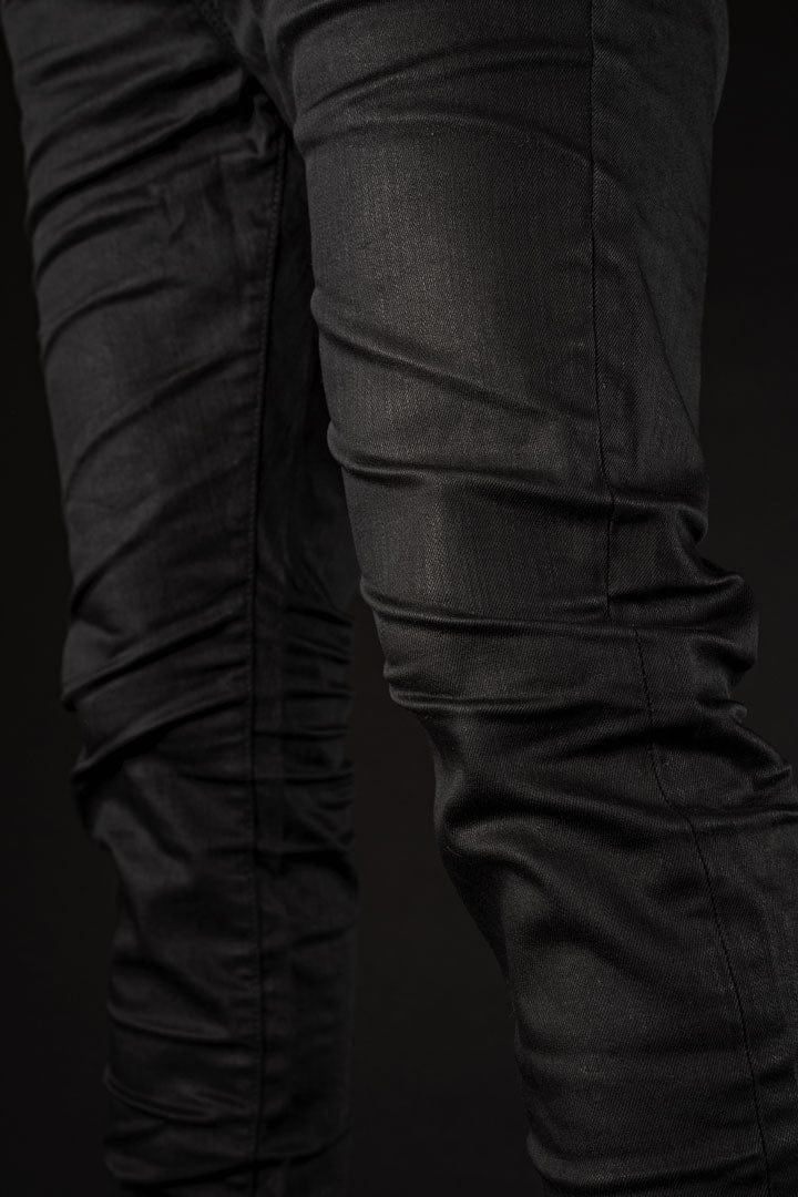 Slim Taper Fit - Obsidian Denim (Black) - Sean Collection