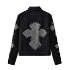 Sanctum Cross Denim Jkt – Century Penthouse BLACK/SILVER