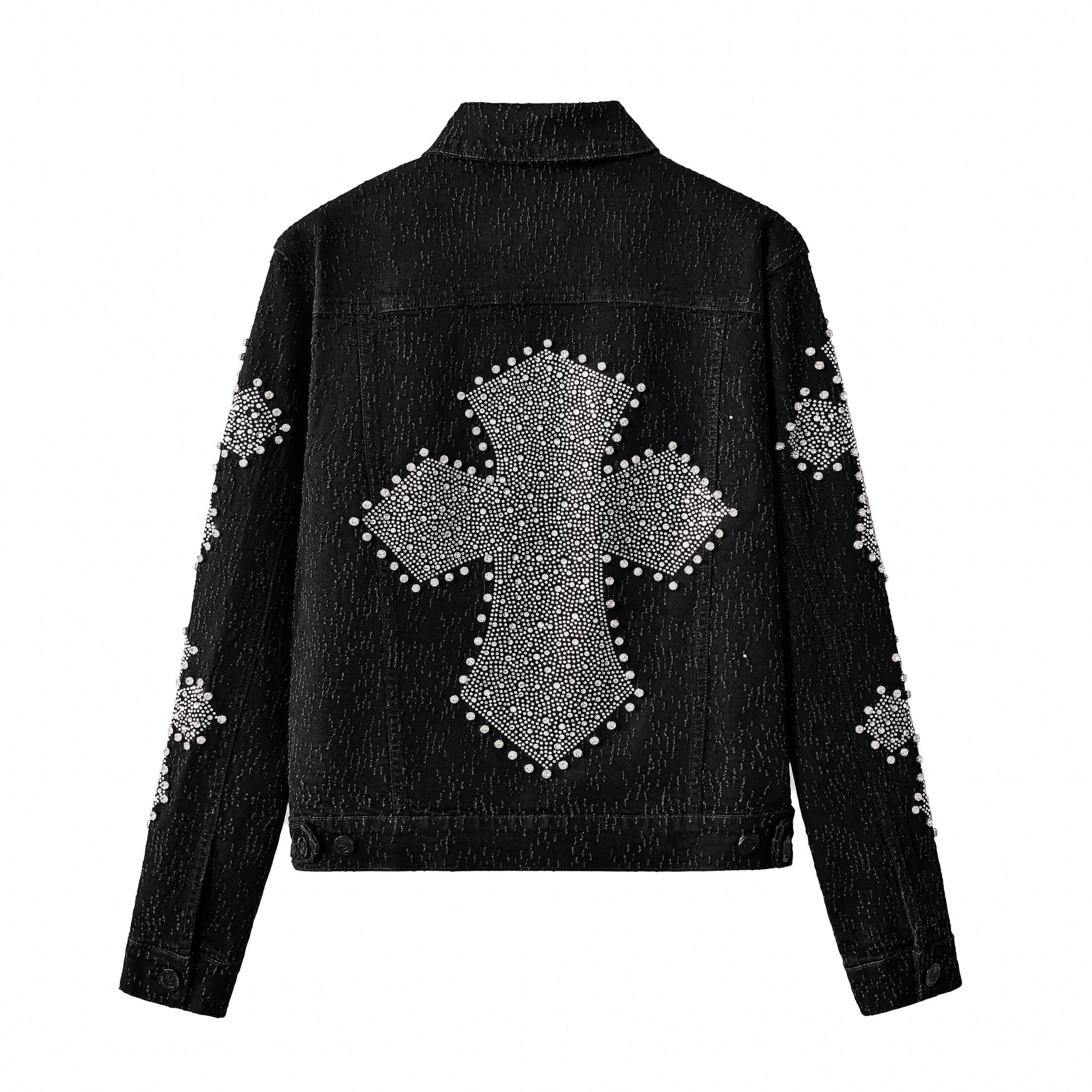 Sanctum Cross Denim Jkt – Century Penthouse BLACK/SILVER