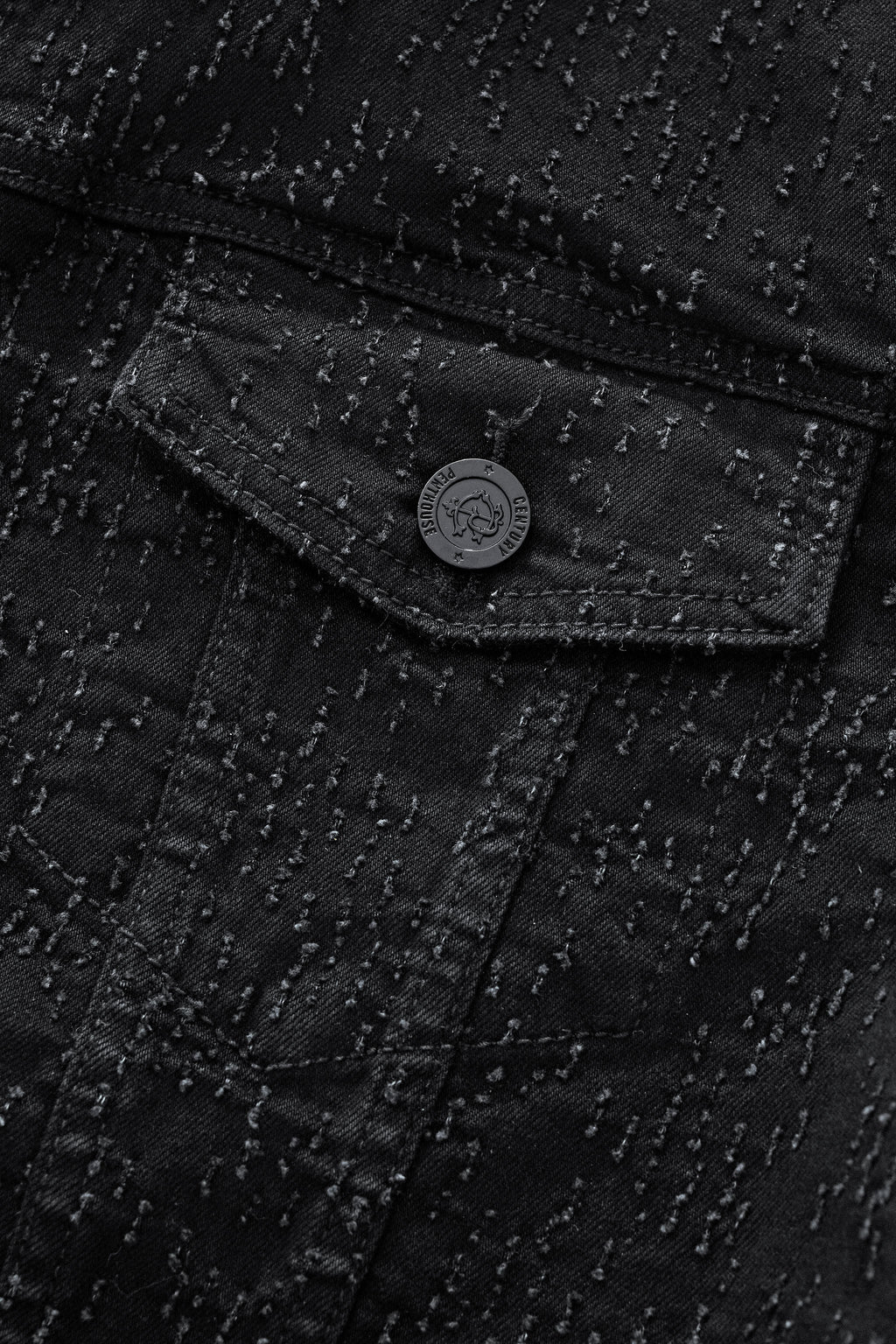 Sanctum Cross Denim Jkt – Century Penthouse BLACK/SILVER