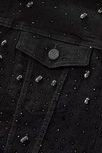 Celestial Stud Denim Jkt – Century Penthouse BLACK