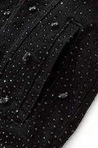 Celestial Stud Denim Jkt – Century Penthouse BLACK