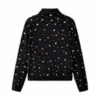 Prism Gem Denim Jkt – Century Penthouse BLACK
