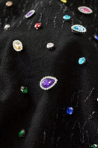 Prism Gem Denim Jkt – Century Penthouse BLACK