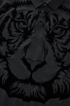 Tiger’s Wrath Embellished Polo BLACK