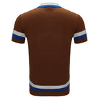 Heritage Stripe Knit Polo KHAKI