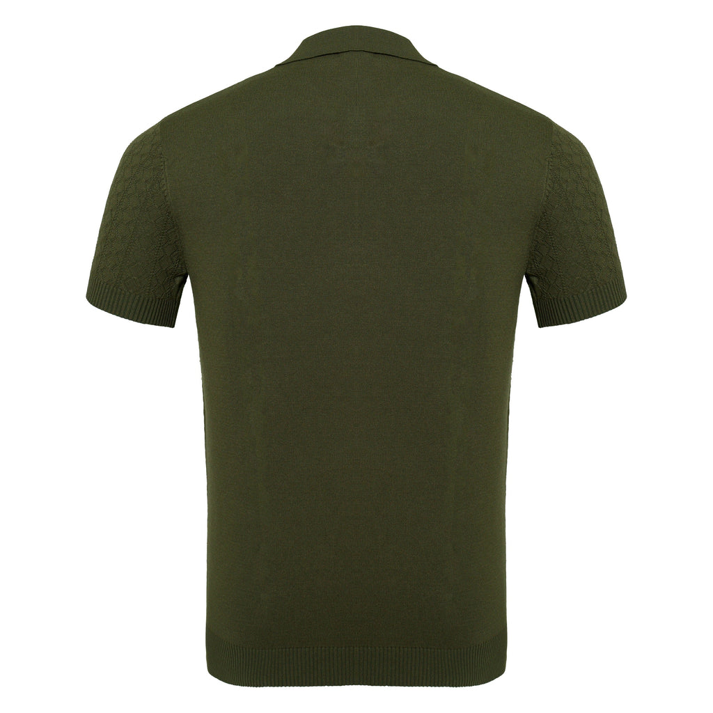 Elevare Knit Polo ARMY GREEN
