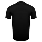 LuxeKnit Polo BLACK