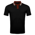 Regent Luxe Knit Polo BLACK