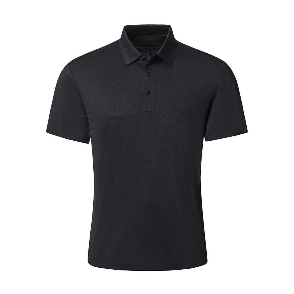 Phantom Seamless Polo BLACK