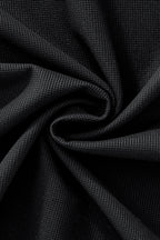 Stride Contrast Collar Polo BLACK