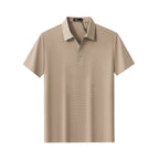 Stride Contrast Collar Polo KHAKI