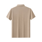 Stride Contrast Collar Polo KHAKI