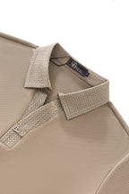 Stride Contrast Collar Polo KHAKI