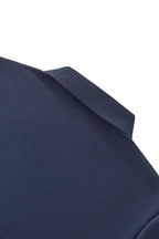 Stride Contrast Collar Polo NAVY