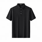 Ornate Trim Polo BLACK