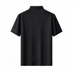 Ornate Trim Polo BLACK