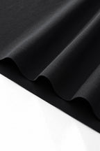Ornate Trim Polo BLACK