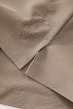 Ornate Trim Polo KHAKI