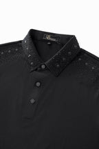 Lustre Trim Polo BLACK/BLACK